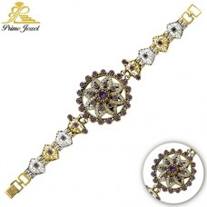 Gümüş Otantik Taşlı Biezik /Bileklik